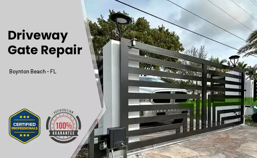 Driveway Gate Repair Boynton Beach - FL 
