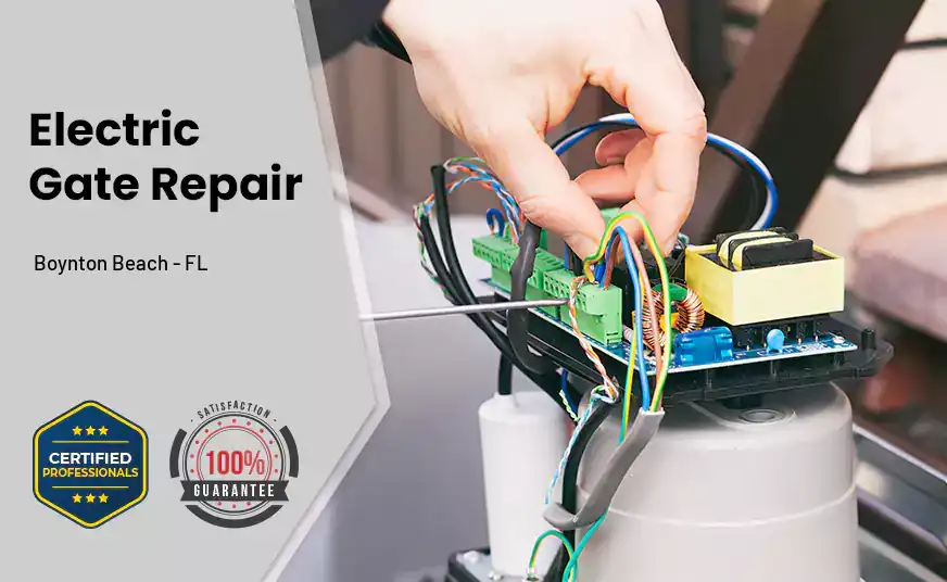 Electric Gate Repair Boynton Beach - FL 