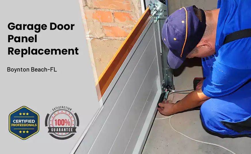 Garage Door Panel Replacement Boynton Beach-FL 