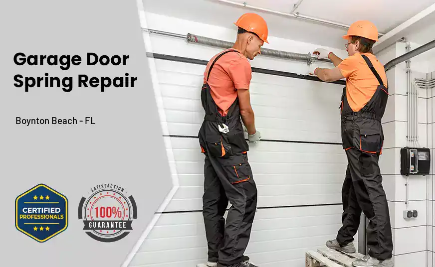 Garage Door Spring Repair Boynton Beach - FL 