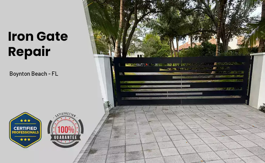 Iron Gate Repair Boynton Beach - FL 