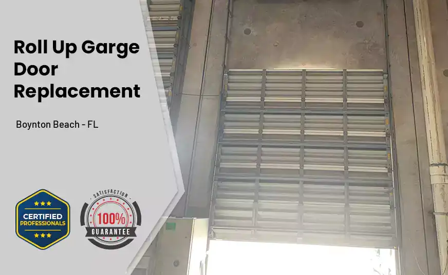 Roll Up Garage Door Replacement Boynton Beach - FL 