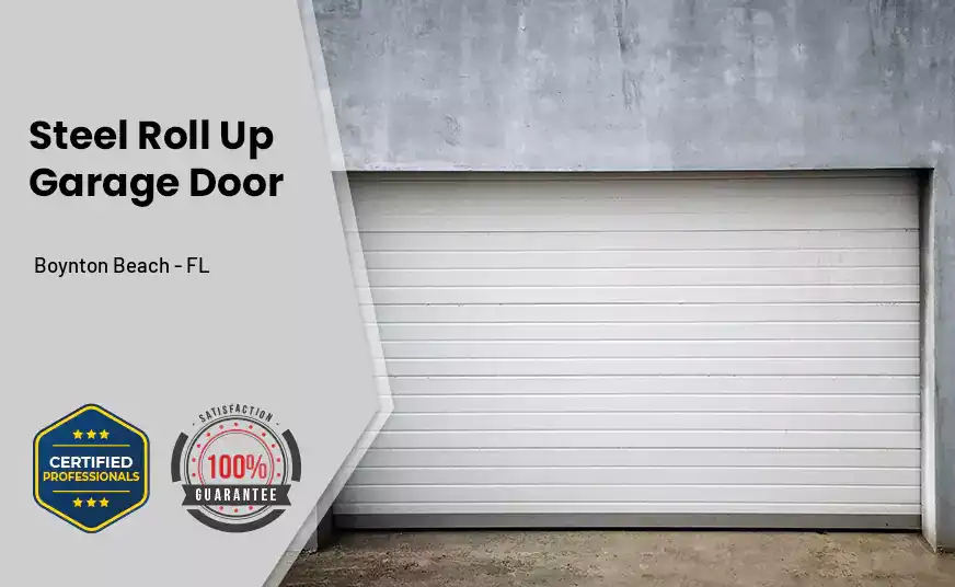 steel roll up garage door Boynton Beach - FL 