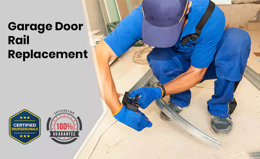 Garage Door Rail Replacement in Boynton Beach, FL