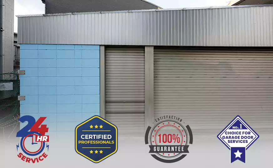 Commercial Metal Roll Up Garage Doors Installation in Boynton Beach, FL
