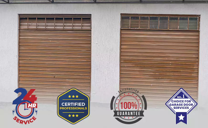 Residential Wood Roll Up Garage Doors in Boynton Beach, FL